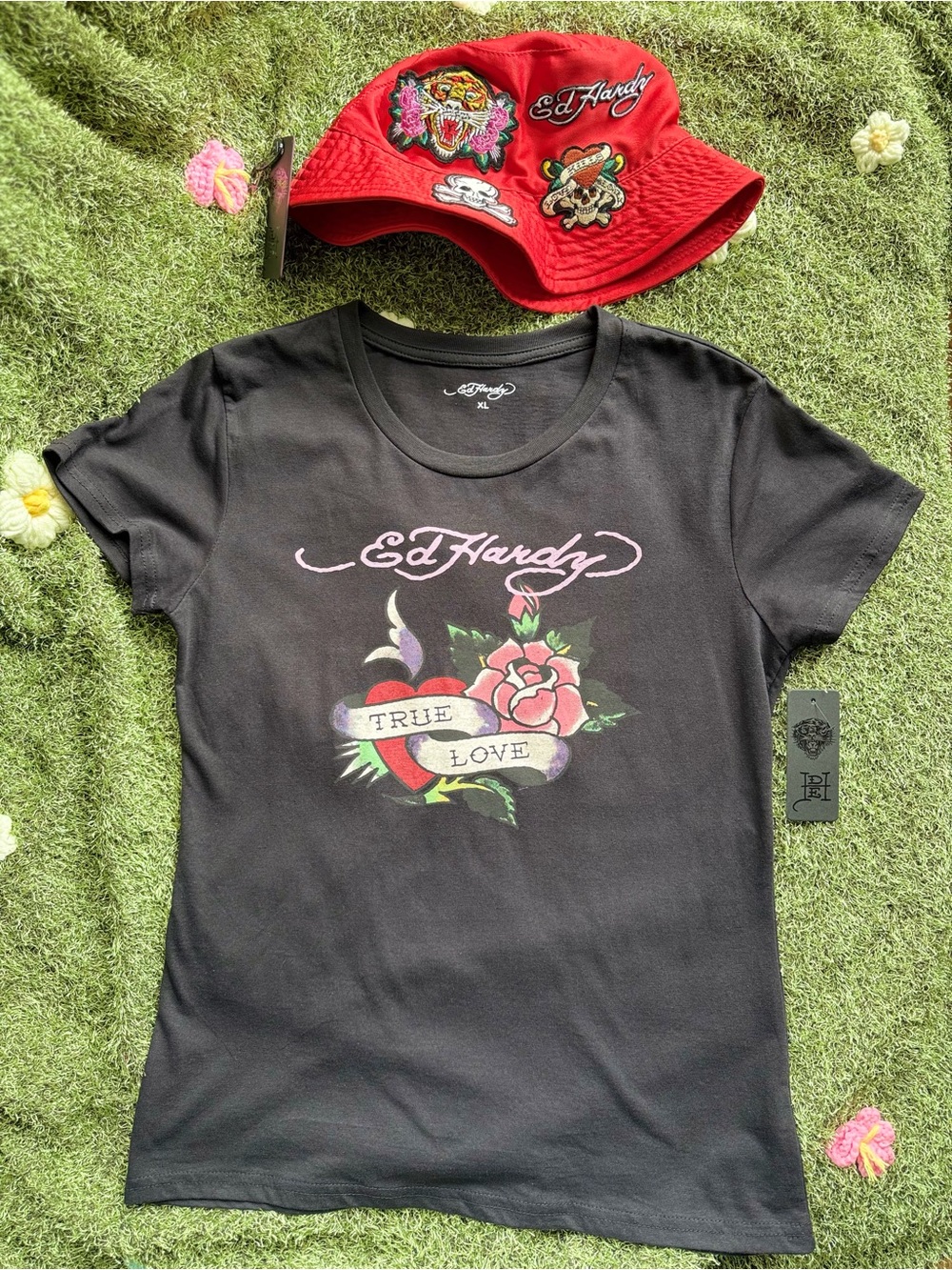 Ed Hardy Shirt & Hat